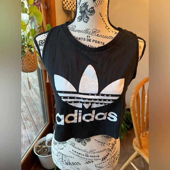 Adidas Cropped loose fit tank XS - Picture 1 of 10